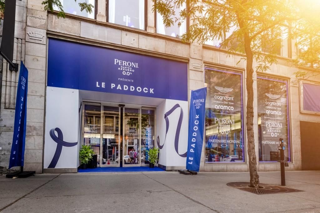 Habillage extérieur du pop-up Peroni